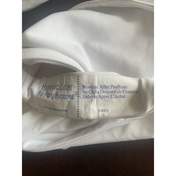 Susanna Monaco white bikini, high waisted bottom sugar white small - Picture 8 of 8